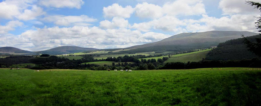 View of Ben Rinnes from Tombreck Farm